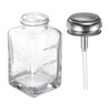 Unique Bargains Glass Makeup Remover Nail Polish Push Down Alcohol Dispenser Bottles 6Oz / 180ML 1 Pc - 3 of 4
