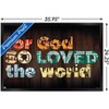 Trends International David Bowman - John 3:16 Framed Wall Poster Prints - 3 of 4