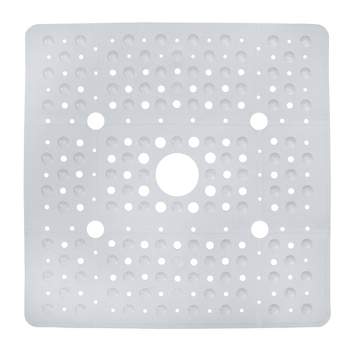 Bath Tub Shower Mat 35x15.5 Inch Non-Slip and Phthalate Latex Free,Bathtub  Mat with Suction Cups,Machine Washable XL Size Bathroom Mats with Drain  Holes (Clear) 
