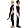 Imposta Costumes Adult Ying Yang Couple's Costume Bodysuit Black One Size - 3 of 3