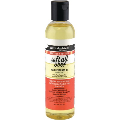 Aunt Jackie's Soft All Over Multi Purpose Oil - 8 fl oz