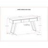 Bella Depot 60" Console Sofa Table - 4 of 4