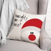 Creative Products Santa Naughty or Nice 16 x 16 Spun Poly Pillow - 3 of 3
