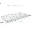 LISM 2 Piece Crib Sheets,Crib Fitted Sheets for Standard Size Crib and Toddler Mattress - 3 of 4