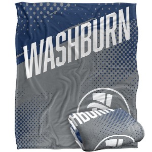 Washburn University Fan Zone Silky Touch Super Soft Throw Blanket 50x60 - 1 of 4