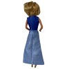 Doll Clothes Superstore Two Tone Blue Gown Compatible With 11 1/2 Inch Fashion Dolls Like Barbie - 4 of 4