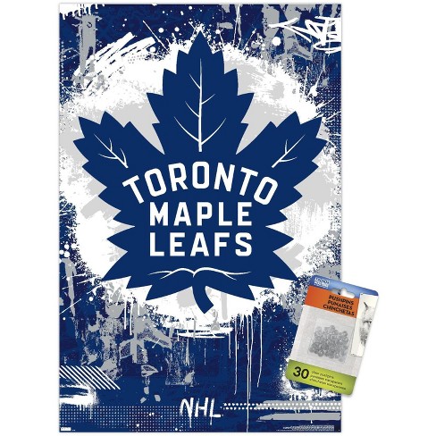 Trends International Nhl Toronto Maple Leafs - John Tavares 18 Unframed  Wall Poster Print Clear Push Pins Bundle 22.375 X 34 : Target