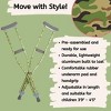 My Crutches - Youth Junior Crutches for Kids w Adjustable Handgrip and Length! for Children 3'9" to 4'5" - Made of Lightweight, Durable Aluminum with - 2 of 4