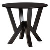 Baxton Studio Marian Modern Sand Fabric and Dark Brown Finished Wood 5-Piece Dining Set - 4 of 4