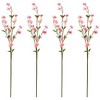 Northlight Sweet Pea and Purslane Artificial Floral Sprays - 46" - Pink and Purple - Set of 4 - 2 of 4