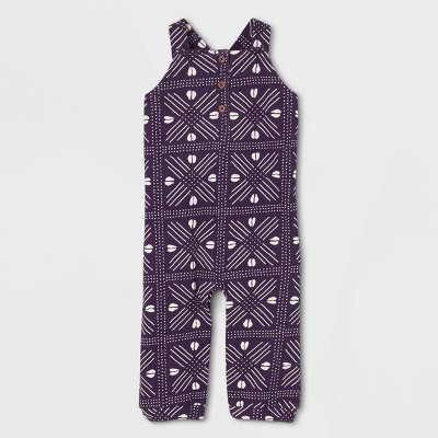 Black History Month Baby Overalls - Blue Abstract 3-6M