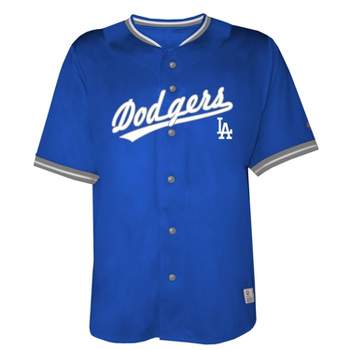 MLB Los Angeles Dodgers Men's Button Down Jersey