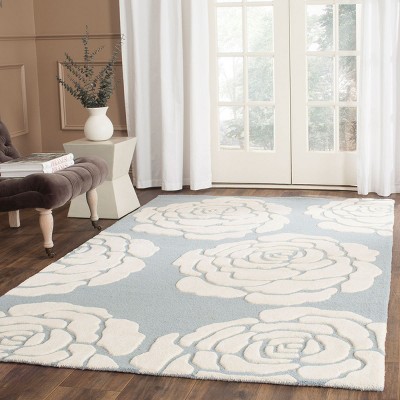 Cambridge Geometric Hand-Tufted Pure Wool Area Rug