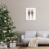 Stupell Industries Minimal Winter Snow Shoes Canvas Wall Art - 2 of 4