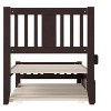 AFI Furnishings Tahoe Platform Bed T with Footboard & T Trundle ES - 4 of 4