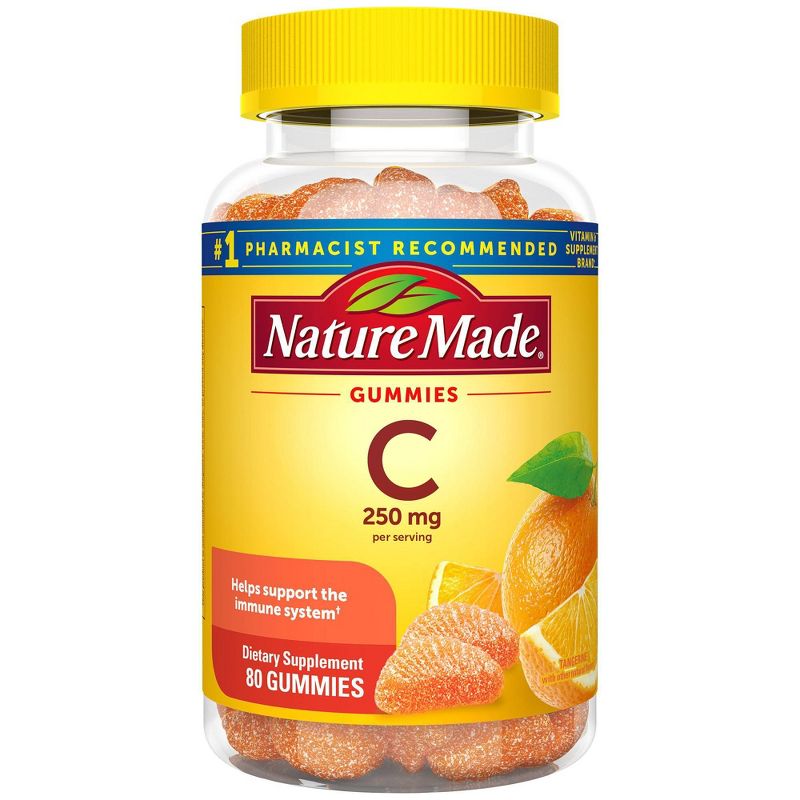 Nature Made Vitamin C 250 mg Per Serving for Immune Support Gummies - Tangerine Flavored, 3 of 14