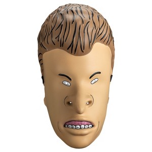 Trick or Treat Studios Beavis & Butt-Head Men's Butt-Head Halloween Deluxe Costume Mask - Beige One Size - 1 of 1