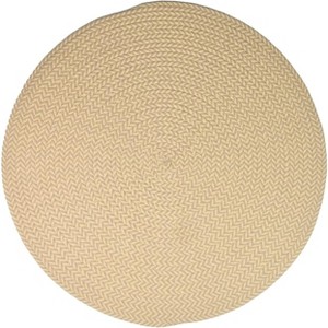 Colonial Mills Ibiza Woven Chevron Doormats - Mellow 55” x 55” - 1 of 3