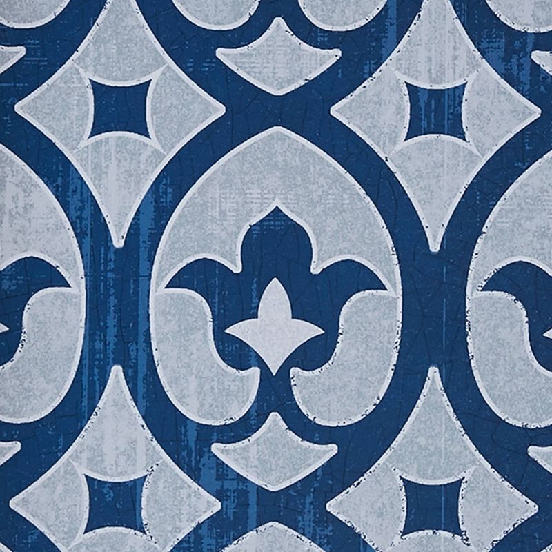3pc Patterned Tiles Paper Printed with Gel Coat Set Navy - Madison Park, 4 of 9