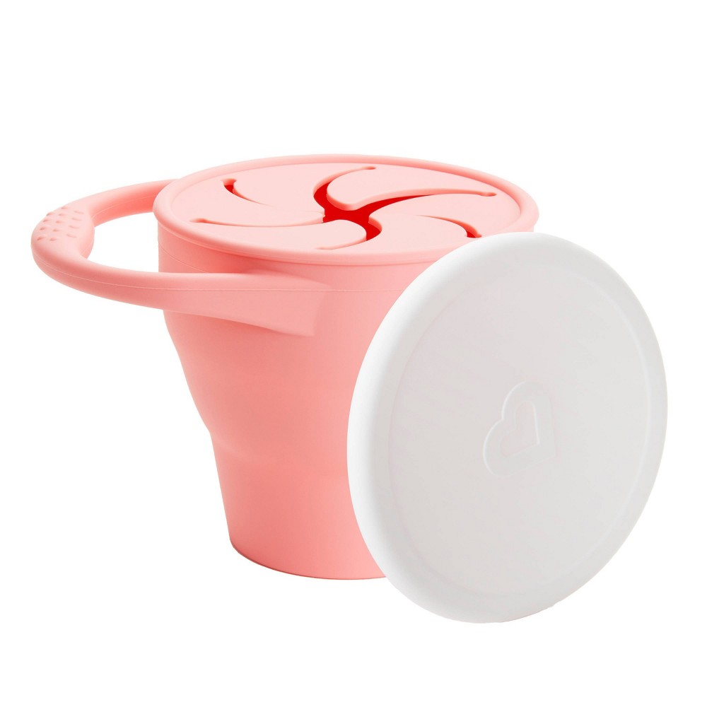 Munchkin Cest Silicone Collapsible Baby Food Storage - Coral