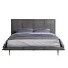 Acme Furniture King Metis Bed Grain Leather Gray - 4 of 4