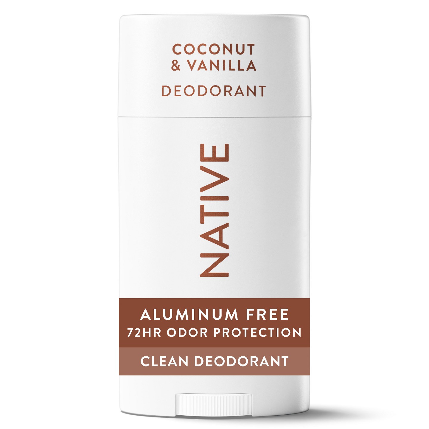 Твёрдый дезодорант Native, Coconut & Vanilla, без алюминия, 2.65 oz — фото 1