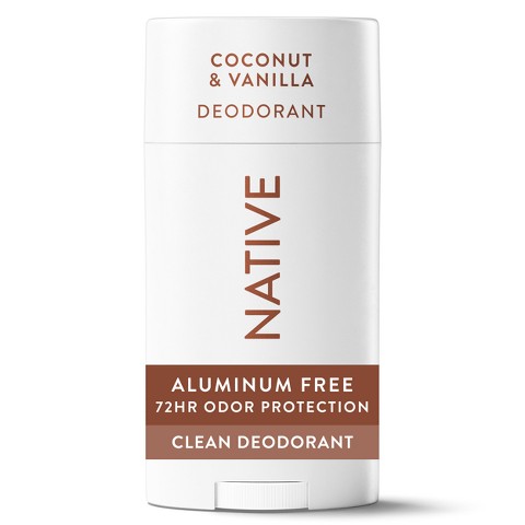 Твёрдый дезодорант Native, Coconut & Vanilla, без алюминия, 2.65 oz