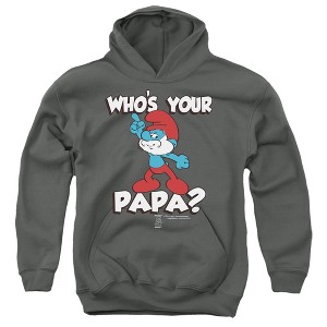 Boys’ Smurfs Who's Your Papa? Hooded Sweatshirt - 1 of 4