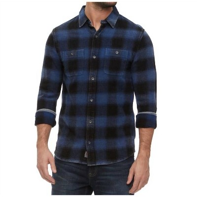 Men's Shaw Long Sleeve Vintage Flannel Shirt - Flags & Anthem