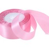 Unique Bargains Ribbons for Crafts Wide Satin Grosgrain for Wreaths & Crafts Polyester Cameo 866.14"x1.57" 1 Pc - 4 of 4