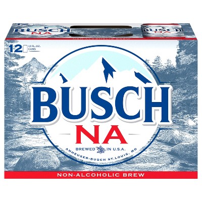 Busch Non-Alcoholic Beer - 12pk/12 fl oz Cans