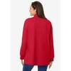 Woman Within Plus Size Perfect Long-Sleeve Turtleneck Tee - 3 of 4