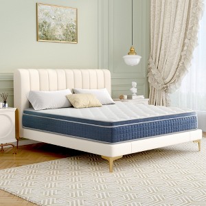 Twolike 14 Inch Hybrid Spring & Foam Mattress, Individual Coil System for Perfect Support and Motion Isolation - 1 of 4