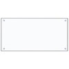 vidaXL Kitchen Backsplash Transparent 31.5"x15.7" Tempered Glass - 2 of 4