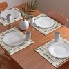 Marta Barragan Camarasa Deer Christmas forest Placemats - Deny Designs - 3 of 3