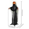 Yescom 5.4Ft Scary Animated Halloween Pumpkin Decorations Black - 3 of 4