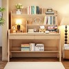 Kids Desk, Wooden Study Desk, Home Office Desk, Writing Desk, Computer Desk, With Bookshelf and Drawers, With Chair - 3 of 4