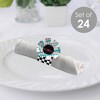 Big Dot of Happiness 50’s Sock Hop - 1950s Rock N Roll Party Paper Napkin Holder - Napkin Rings - Set of 24 - 2 of 4