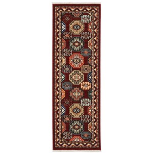 Oriental Weavers Lilihan 091R6 Red/ Multi Indoor Area Rug - 2' x 6' - 1 of 4