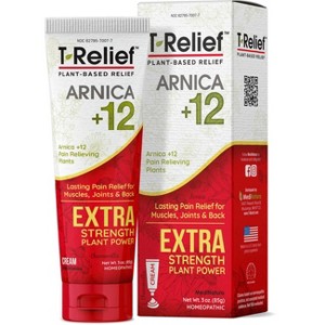 MediNatura T-Relief Arnica +12 Extra Strength Plant Power 3 oz Cream - 1 of 1