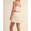 Women's Floral Appliqué Skirt - MABLE - 2 of 4