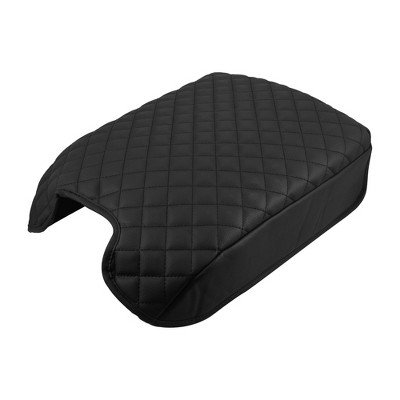 Unique Bargains PU Leather Armrest Protector Cover Protector for Ford F-150 2015-2019 Black