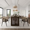 Black Round Dining Table - Modern Minimalist Style for Home Kitchen & Dining Room - 2 of 4
