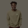 Dalix Fire (Glow In The Dark) Embroidered Fleece Sweatshirt Pullover Mens - 2 of 4