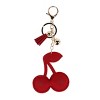 CTM Women's Glittering Favorite Cherries Bag Charm - 2 of 3