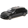 2021 Porsche Taycan CUV Turbo S Black Limited Edition to 480 pieces Worldwide 1/18 Diecast Model Car by Minichamps - 2 of 3