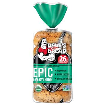 Dave's Killer Bread Epic Everything Organic Bagels - 16.75oz