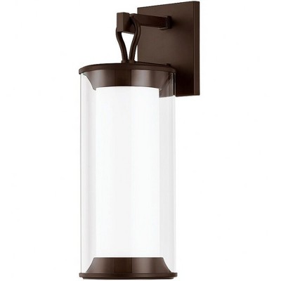 Troy Lighting Cannes 1 - Light Wall Light in  Bronze Opal White Shade