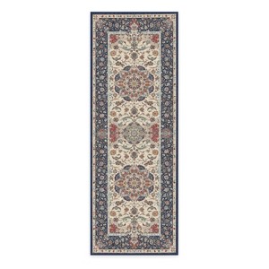 Ruggable Sima Washable Vintage Floral Flatwoven Area Rug - 1 of 4