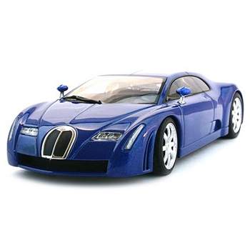 Blue Vision Light Car 1/43 Scale Miniatures True Target Gran Model Carbon Bugatti And By Turismo Blue :